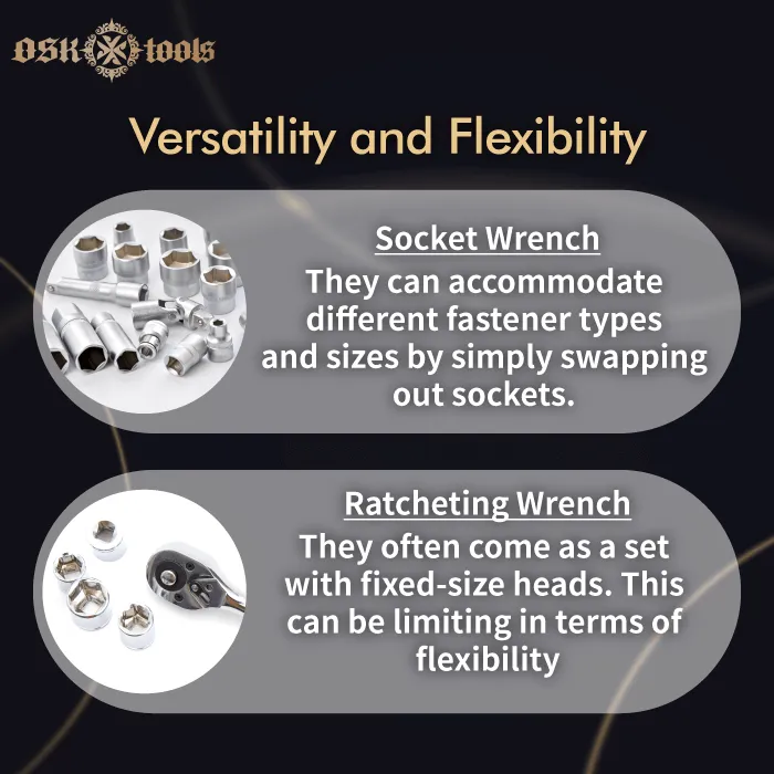 Is socket wrench same as ratcheting wrench? 3 differences to help you